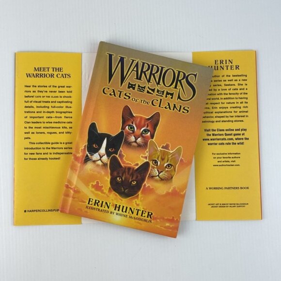 Warriors Cats of the Clans Book Hard Cover Illustrated - Picture 3 of 12